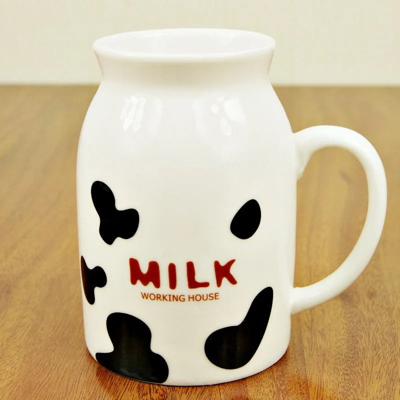 Creative Ceramic Mug Cloud Milk Cup Water Cup Student Breakfast Cup Household Drinking Cup Can Be Customized