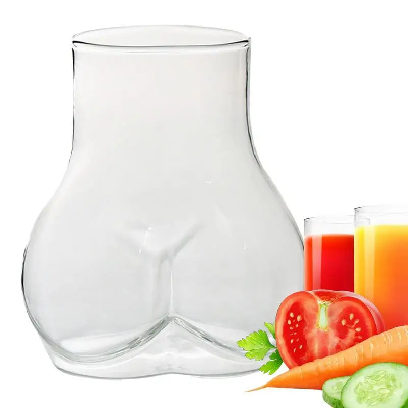 450Ml Butt Drinking Cups Transparent Borosilicate Glass Coffee Mug Funny Coffee Mug Glass Women Body Ass Cup Milk Water Mugs